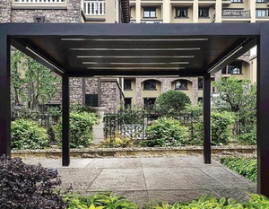 Prosty typ aluminiowy pergola