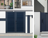 Modern Minimalist Alüminyum Alaşım Kapısı