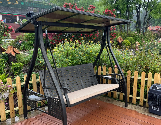 Chaise de balançoire en alliage en aluminium
